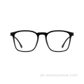 Quadratische Brille Rahmen Öko -Acetat optische Rahmenbrille